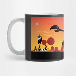 Patapon battle at dawn Mug